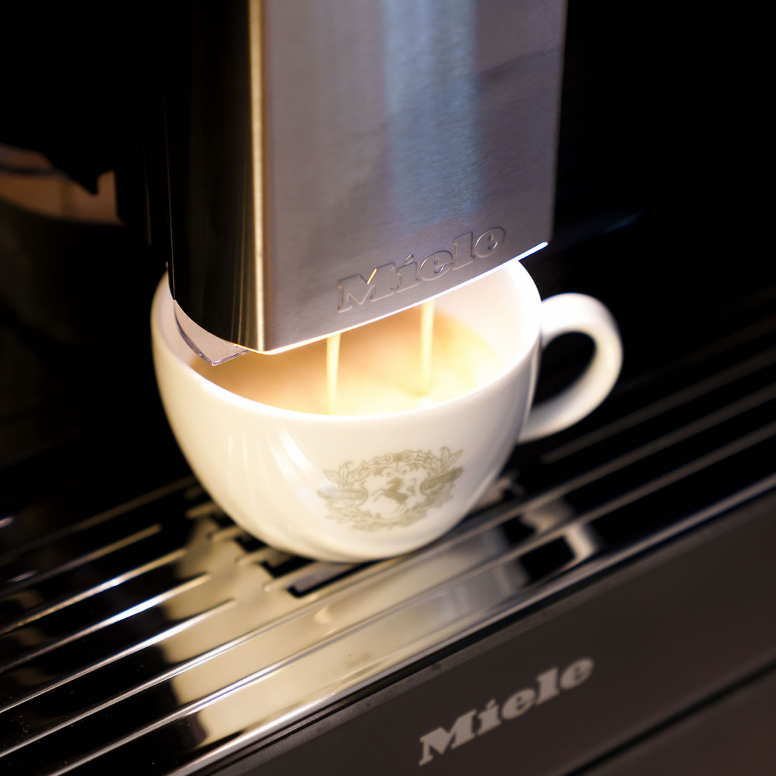Mieleのビルトインコーヒーマシンは「CupSensor」を搭載