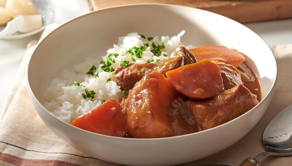 オーブンで作るカレー