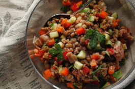 レンズ豆のサラダ