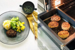 オーブンでつくる！ハンバーグランチ