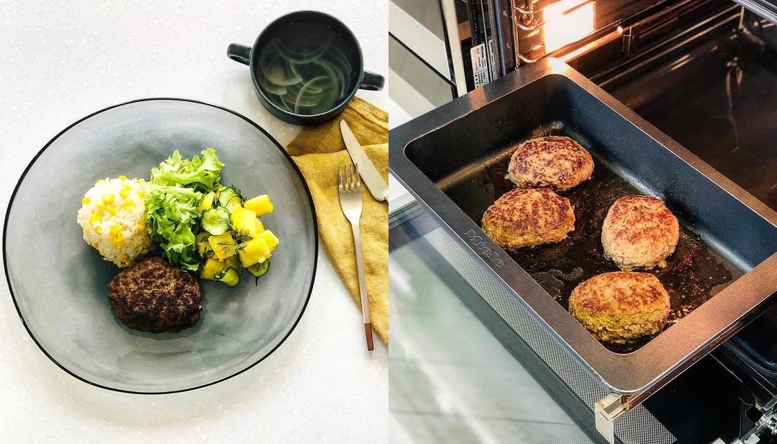 オーブンでつくる！ハンバーグランチ