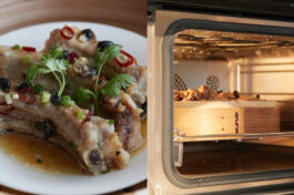 豚リブ肉と豆鼓の蒸し物