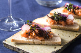 低温調理サーモン