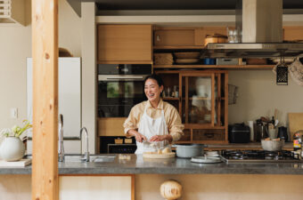 石岡真実さんのミーレを設置したキッチン