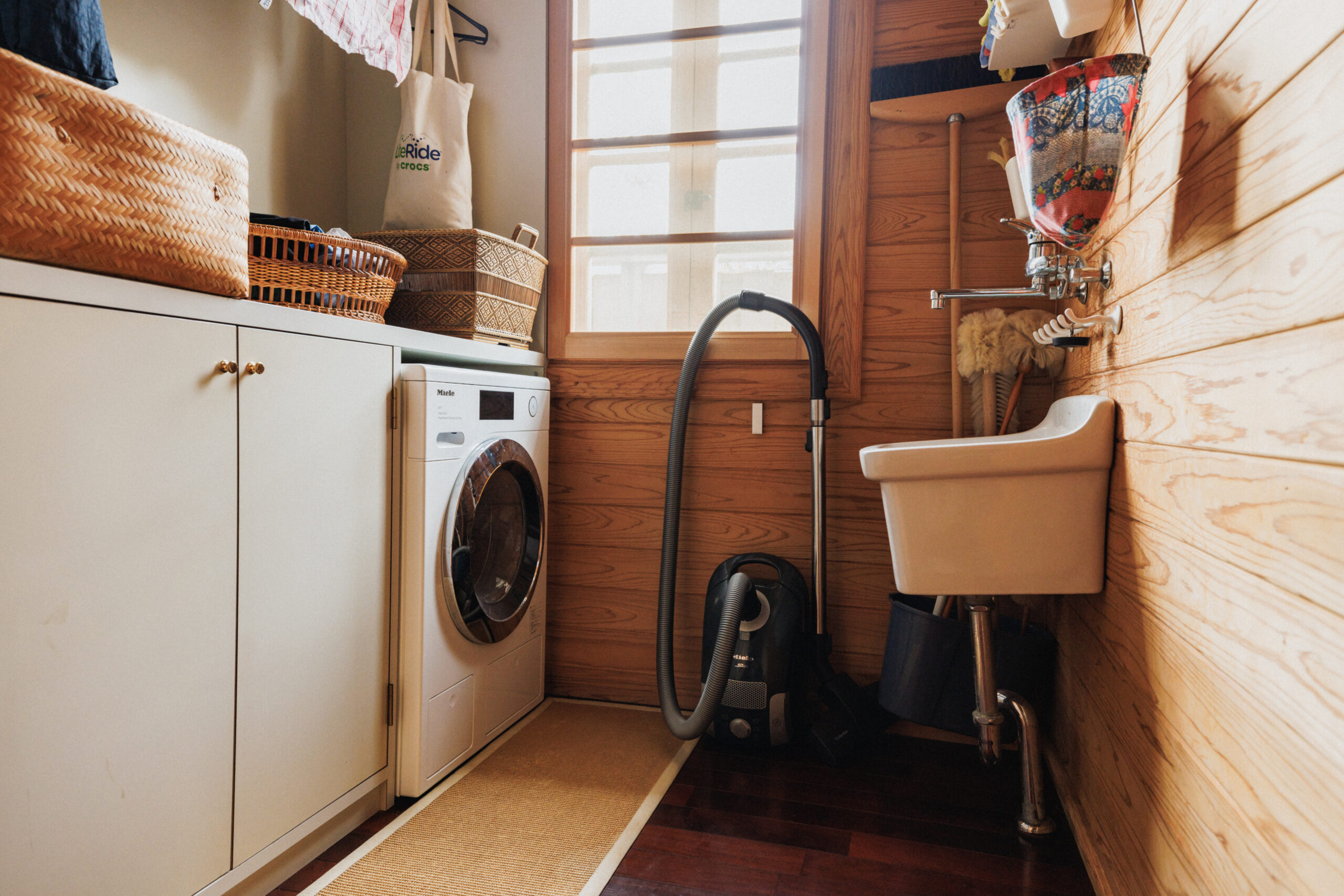 門倉タニアさん愛用のミーレ洗濯機