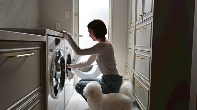 小山田早織さんとミーレ洗濯機