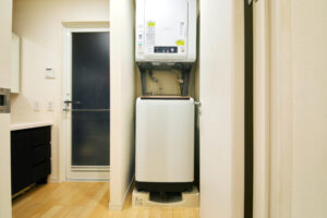 設置場所の全体が写った写真